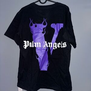 Vlone x Palm angels t shirt Size M authentic